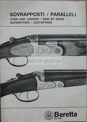 Brescia, Gardone Val Trompia: Catalogo Pubblicitario Beretta Per Sport E Caccia