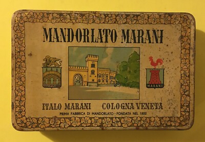 Veneto, Verona, Cologna Veneta, Dolciaria, Mandorlato Italo Marani, Pubblicitaria