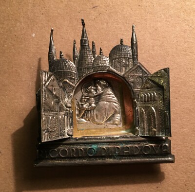 Arte Devozionale, Architettura, Padova, Sant'Antonio: Altarino Souvenir d'Epoca