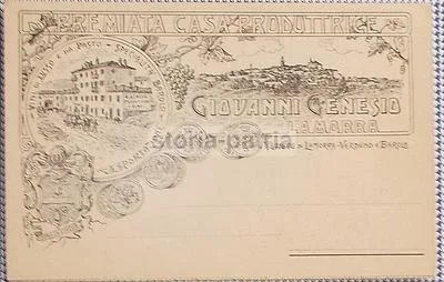 Depliant Giovanni Genesio, Vini di la Morra e Barolo