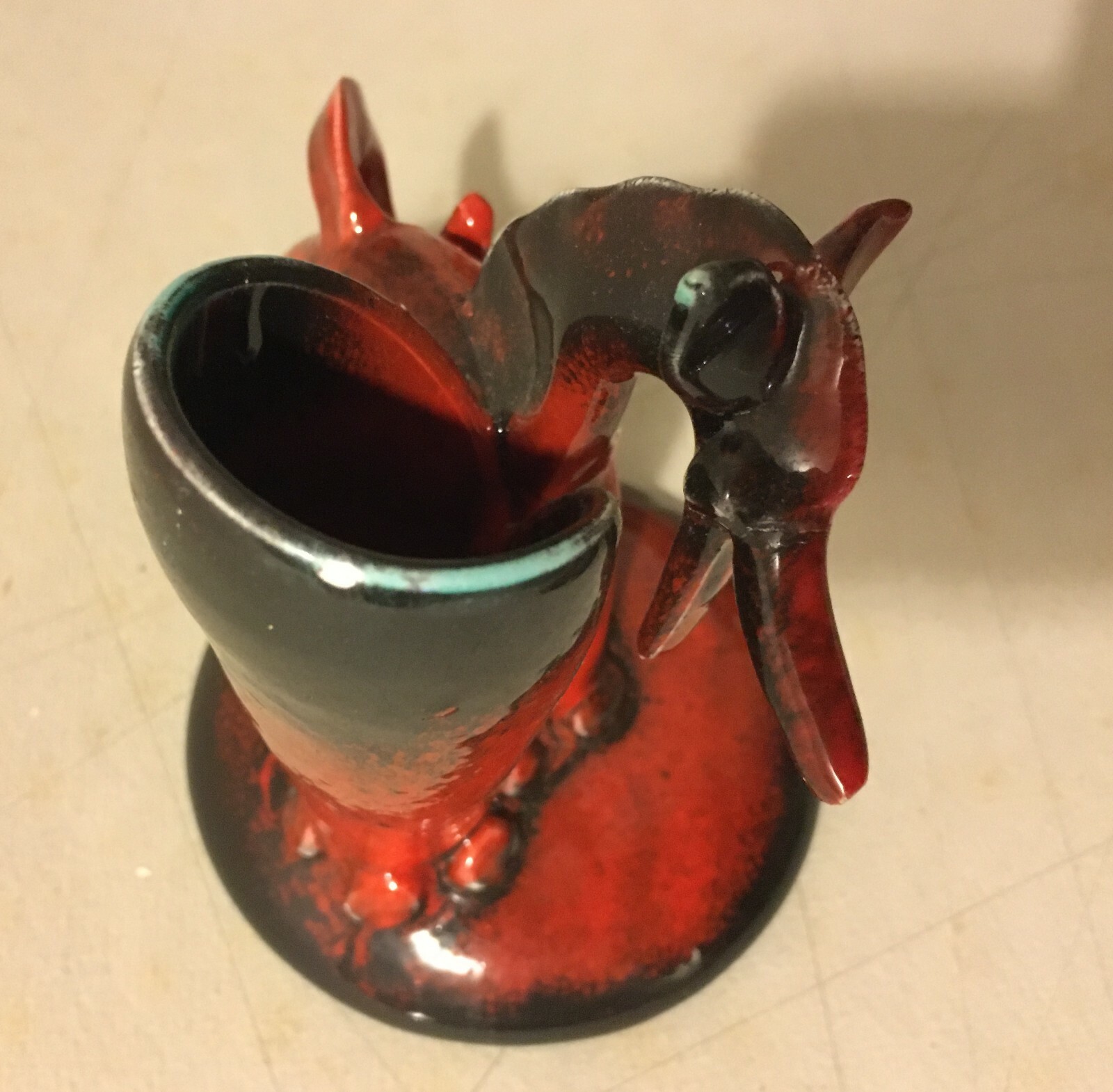 Soprammobile Da Collezione, Scultura In Ceramica, Animale Stilizzato