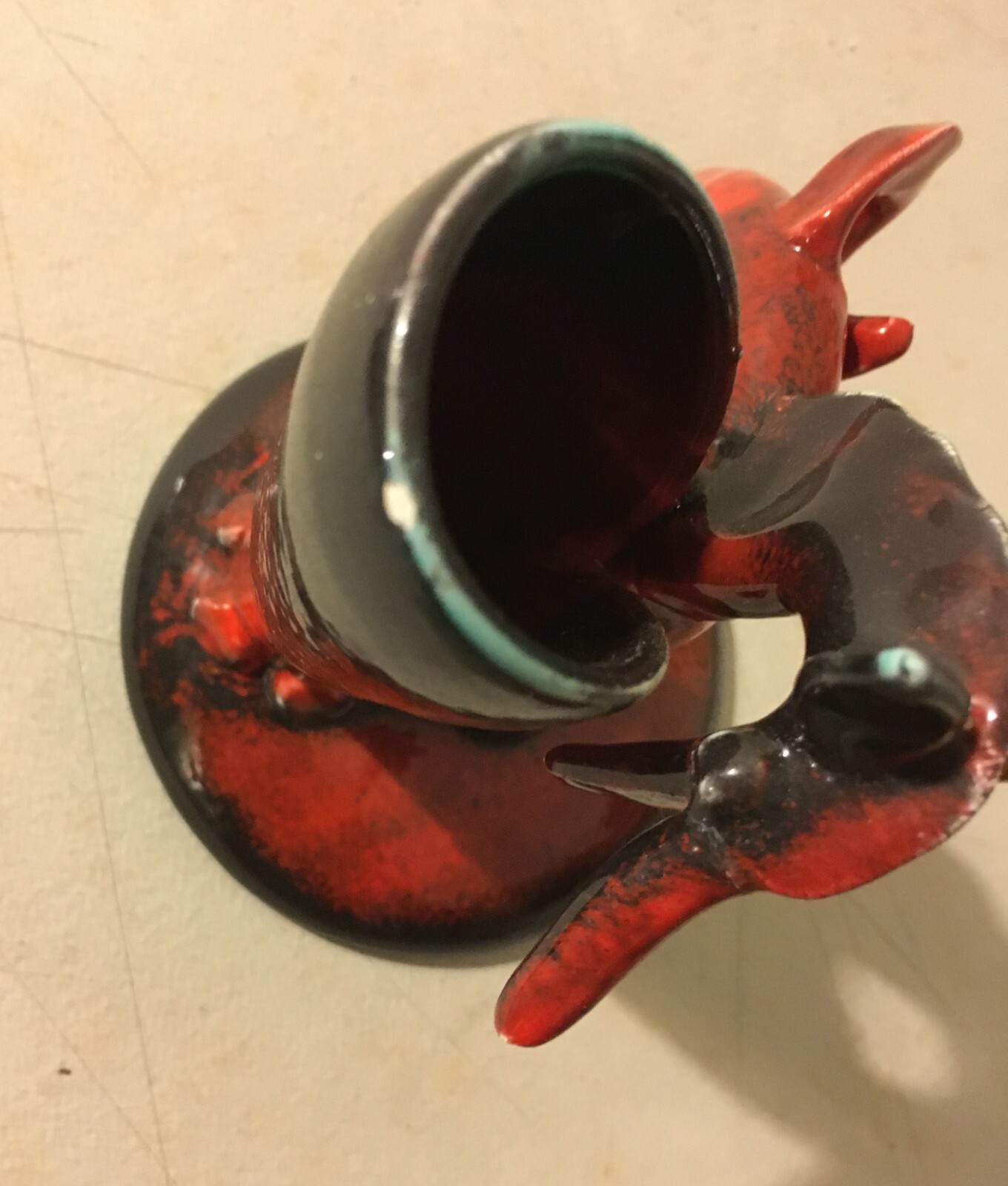 Soprammobile Da Collezione, Scultura In Ceramica, Animale Stilizzato