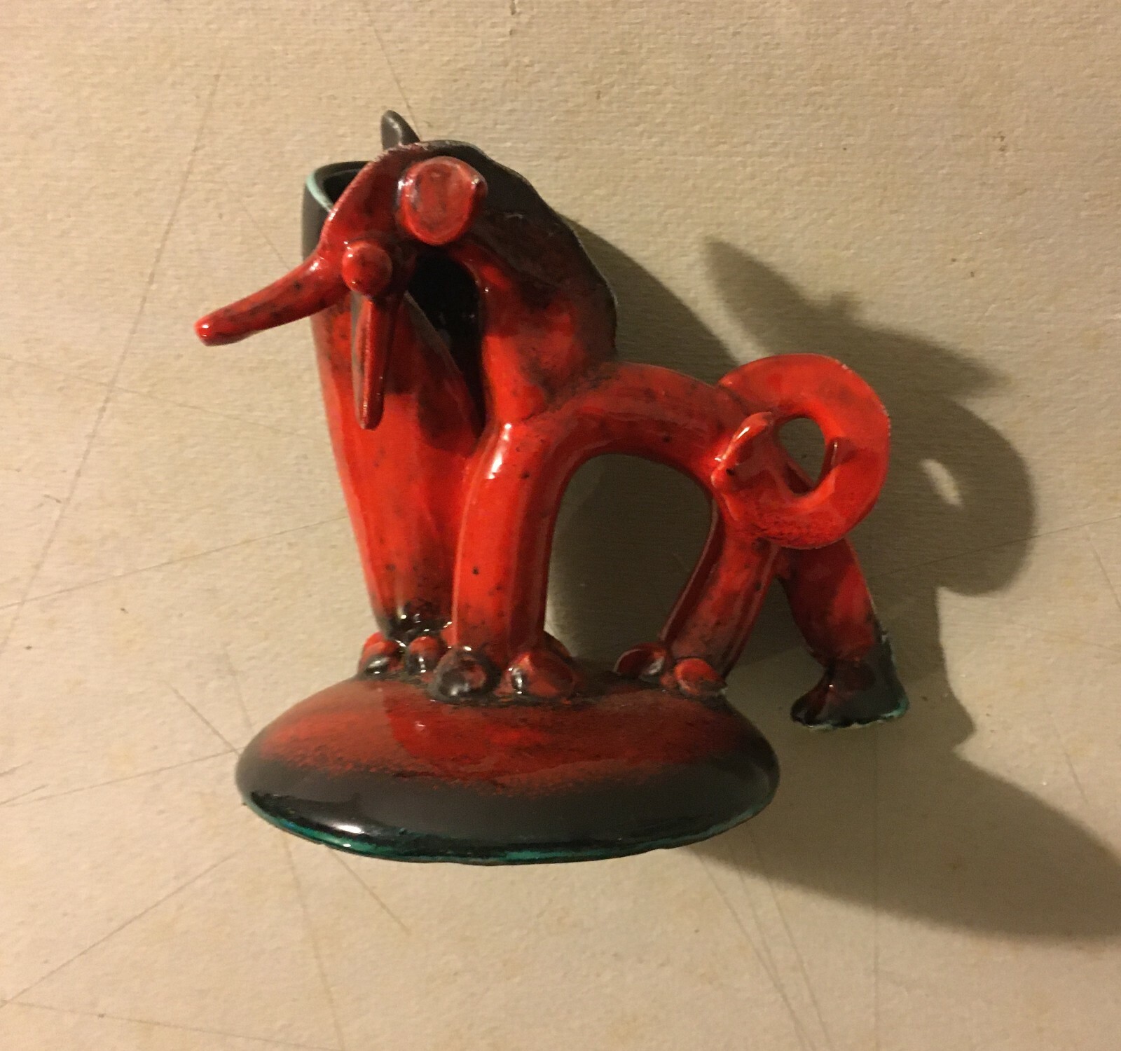 Soprammobile Da Collezione, Scultura In Ceramica, Animale Stilizzato