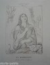 Iconografia Sacra: Maria Maddalena, Antica Incisione Del XIX Secolo