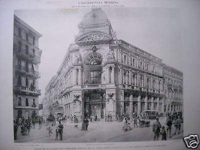 Milano: Architettura, Progetto Tagliaferri, Via Correnti