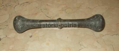 Antico Pestello Da Farmacia E Cucina In Bronzo, Fine '700   Inizio '800