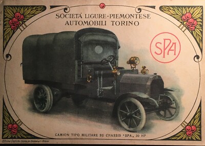 Tecnica, Militaria, Motori: Camion Tipo Militare Spa, Navigazione E Carburatori Zenith