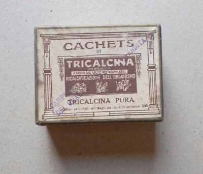 Medicina, Farmacia, Pubblicitaria Farmaceutica: Cachets Tricalcina, Ricalcificazione
