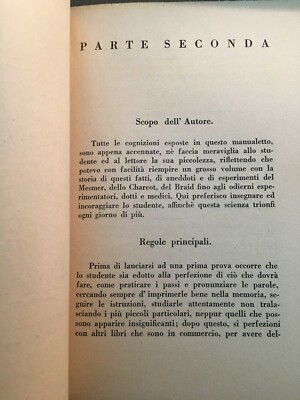 Ipnotismo, Ipnosi, Manuale Per L'Ipnotizzatore: Suggestione, Sonno, Catalessi, 1947