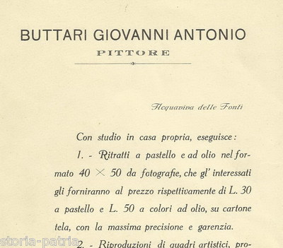 Puglia, Bari, Acquaviva Delle Fonti: Arte, Pittura E Disegno. Pubblicitaria Buttari