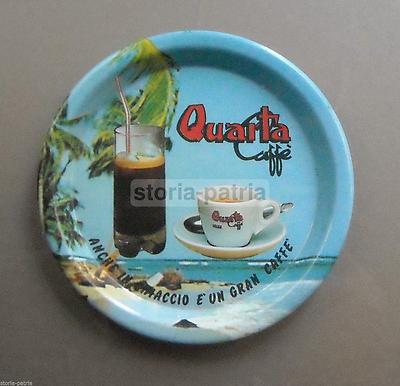 Quarta Caffè, Caffè Con Ghiaccio: Vassoietto Pubblicitario Sottobicchiere