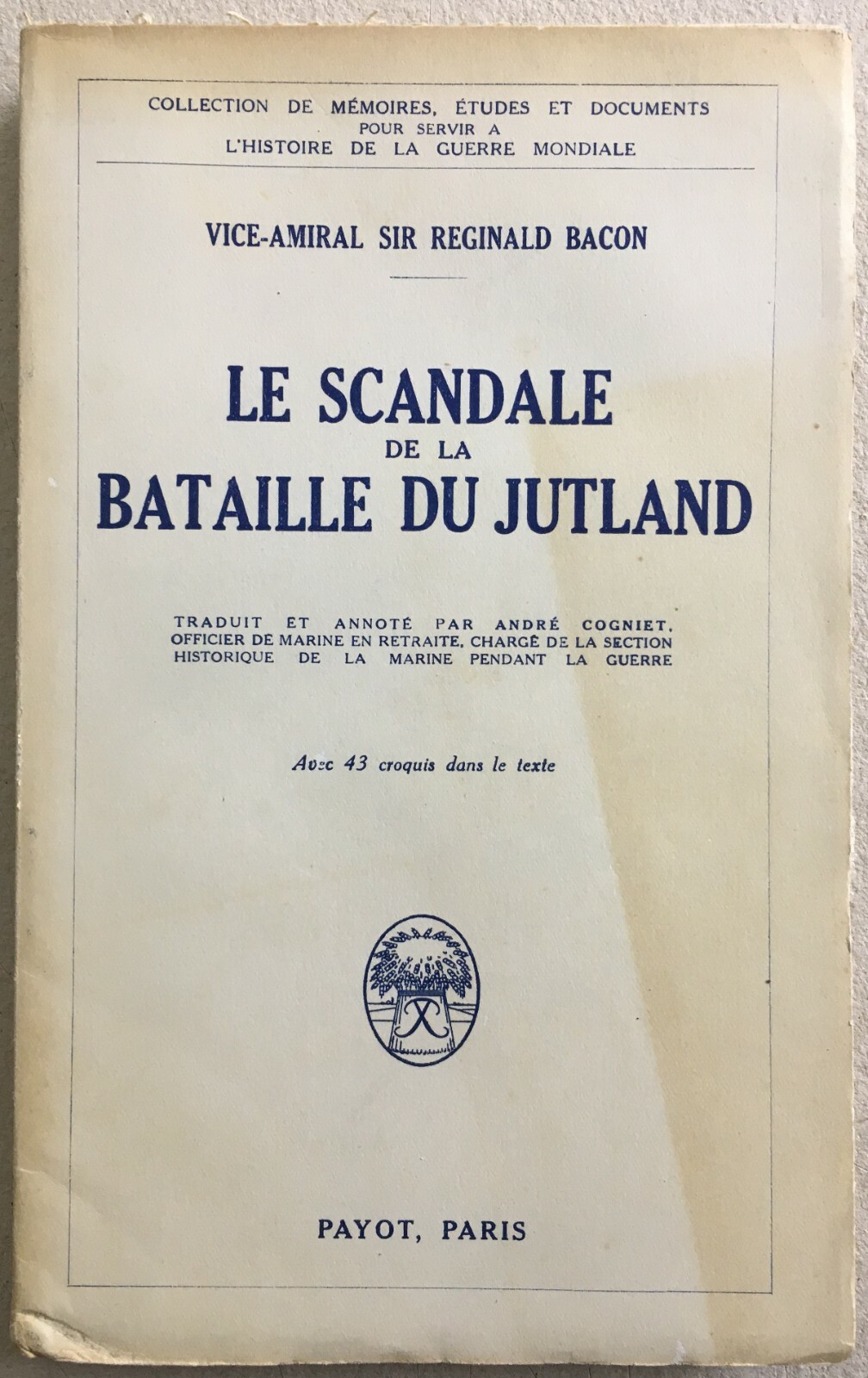 Militaria, Marineria, Ammiragliato Inglese: Lo Scandalo Della Battaglia Dello Jutland