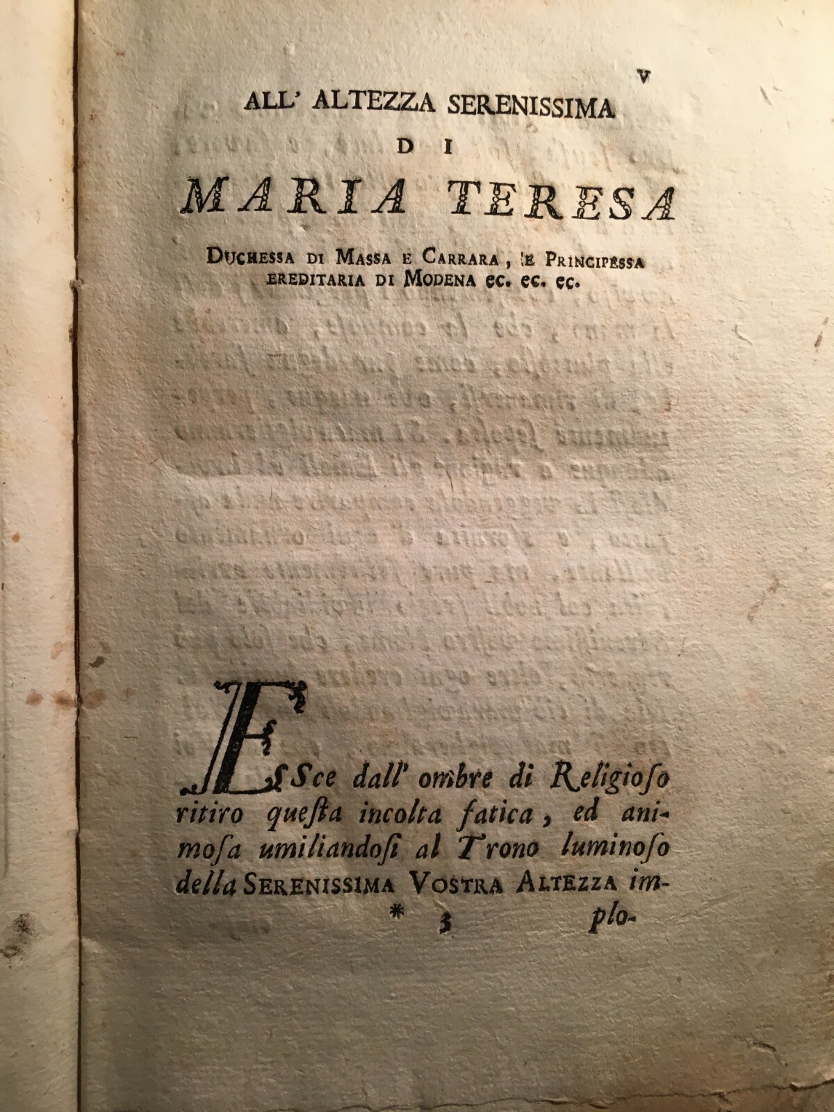 Marche, Pesaro: Idea Della Vera Onestà E Della Prudenza Umana, De Rossi, Araldica, Settecento