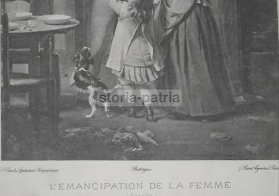 Vita Sociale, Emancipazione Della Donna, Veduta Familiare, Zuber Buhler