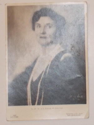 Nobiltà: Casata Sabauda, Elena Di Savoia, Ritratto Da Collezione, Ghitta Carell