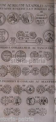 Numismatica Napoletana: Sicilia, Monete, Araldica E Allegorie. Manfredi E Ruggero. XVIII Secolo.