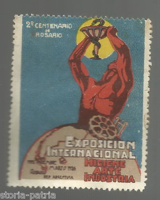 Argentina, Rosario, Esposizione Igiene Arte Industria, 1925 26, Pubblicitaria
