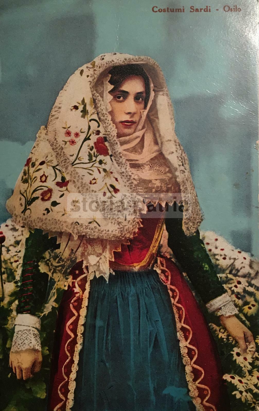 Antropologia, Folklore Della Sardegna: Costumi Popolari Sardi, Donna Di Osilo (Sassari)