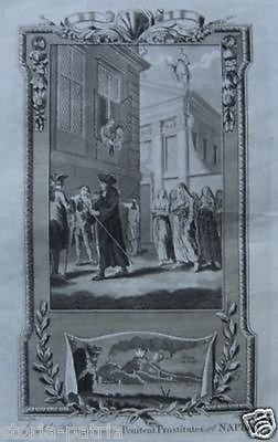 Napoli, Sicilia, Etna: Processione Di Prostitute Penitenti. Artisti Wale E Collyer