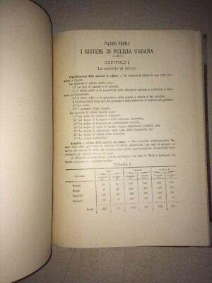 Ingegneria Sanitaria: Acqua, Fognatura, Igiene, Depurazione, Spazzatura   Spataro, '900