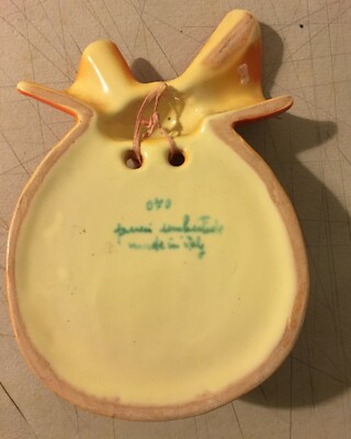 Ceramica Artistica A Forma Di Fazzoletto, Pucci, Umbertide