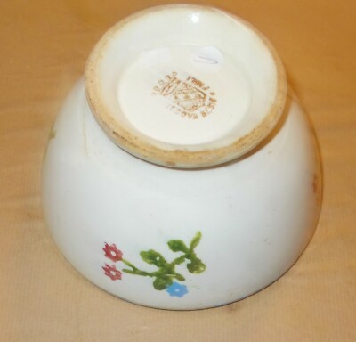 Cucina Antica, Ceramica Popolare: Vedova Besio, Tazza Con Decori Floreali E Araldica