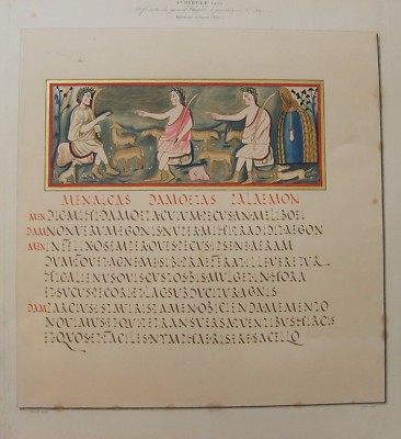Virgilio: Miniatura Dal Codice Vaticano 3867, Edizione Girault Silvestre