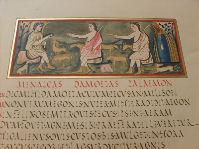 Virgilio: Miniatura Dal Codice Vaticano 3867, Edizione Girault Silvestre