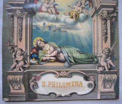 Campania, Avellino, Mugnano: Santa Filomena, Stampa Popolare Devozionale