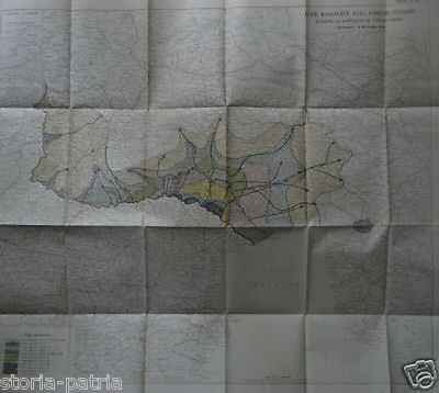 Militaria: Grande Guerra, Vittorio Veneto. Antica Edizione Con Tre Grandi Mappe