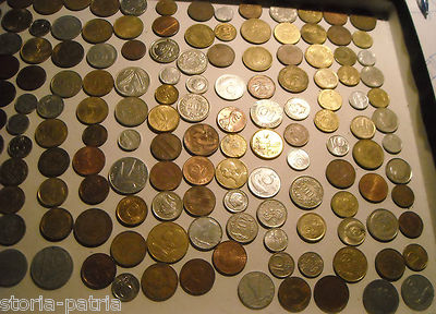 Numismatica, Economia, Denaro: Monete Italiane Ed Estere (181 Pezzi)