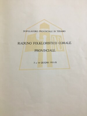 Musica, Folklore E Canzoni Popolari Dell'Abruzzo Teramano, Teramo