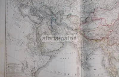 Cartografia Asiatica: India, Cina, Mongolia, Arabia, Sahara, Europa, Italia e Islanda