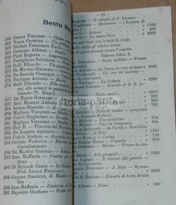 Napoli: Società Promotrice Di Belle Arti, XIX Esposizione, Catalogo 1883