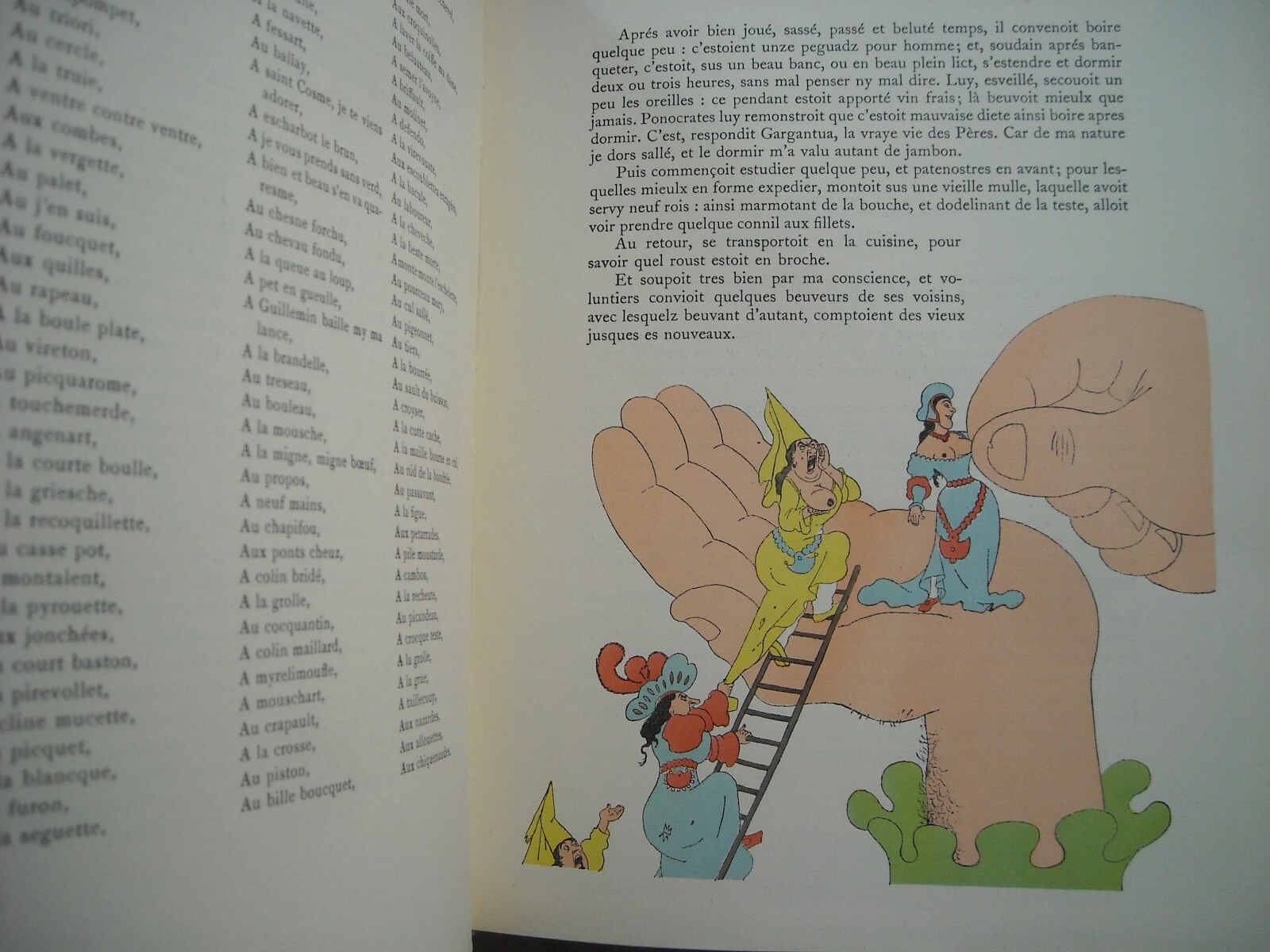 Rabelais: Gargantua E Pantagruel   Arte, Umorismo, Satira, Erotismo, Caricatura   Dubout