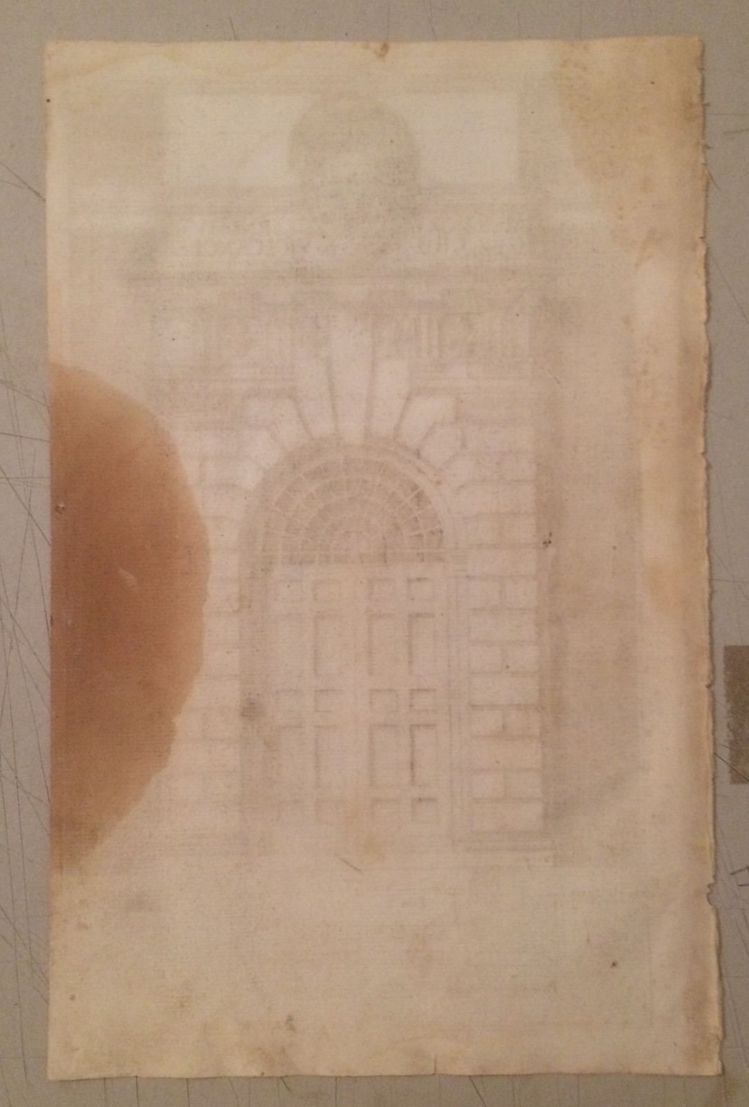 Architettura: Caprarola, Palazzo Farnese. Prospetto Di Porta E Stemma Araldico