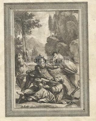Arte Antica: Mitologia, Allegoria, Illustrazione Allegorica Del XVIII Secolo