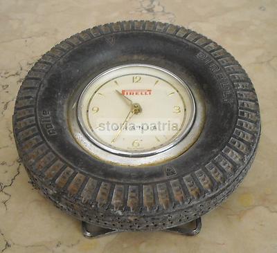 Automobilismo: Pneumatici Pirelli Urania Rolle, Orologio Pubblicitario