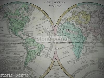 Antica Cartografia: Mappamondo, Viaggi, Scoperte   America, Asia, Oceania, Europa, Africa