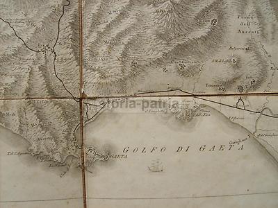 Cartografia Della Terra Di Lavoro N. 9: Gaeta, Formia E Nettuno