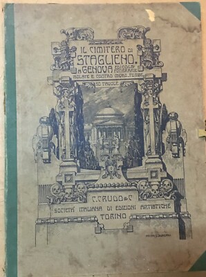 Liguria, Genova: Staglieno. Arte, Scultura, Architettura E Tombe Monumentali   50 Stampe