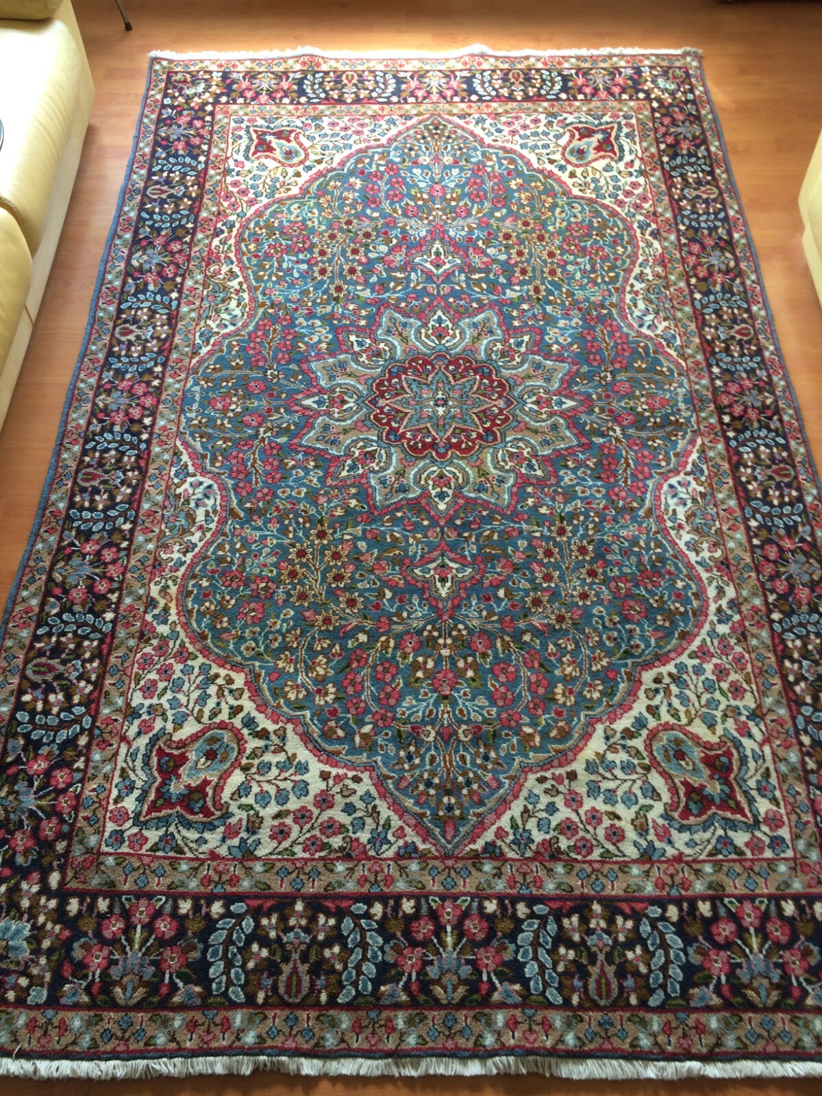 Grande Tappeto Kirman Lavar (Iran)