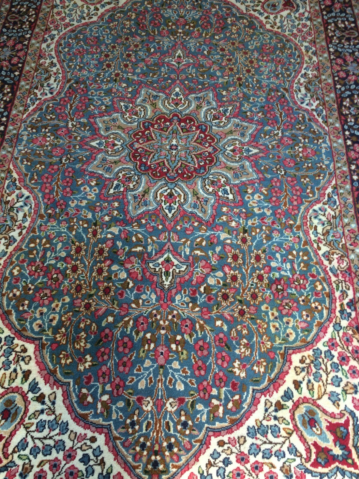 Grande Tappeto Kirman Lavar (Iran)
