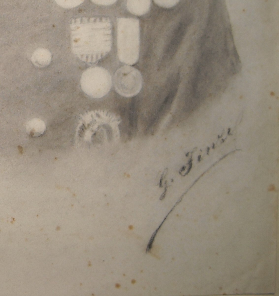 Militaria, Araldica, Savoia: Ritratto Di Vittorio Emanuele II