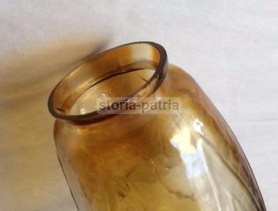 Vetri Da Collezione: Coppa Per Lampada In Vetro Floreale Sfumato