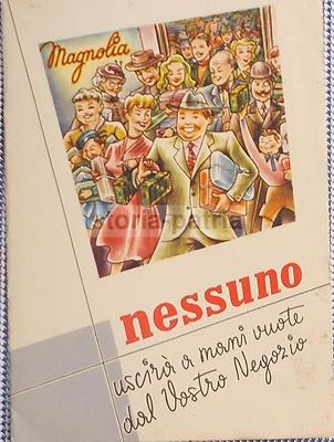 Maglieria, Abbigliamento Uomo, Donna E Bambini: Depliant Pubblicitario Magnolia, Novecento