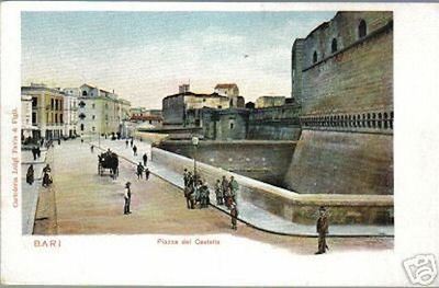 Puglia, Bari: Antica Animata Veduta A Colori