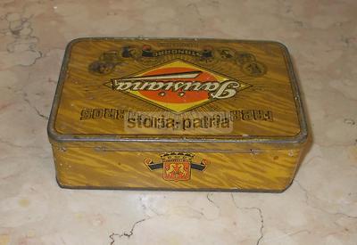 Tabacco, Fumo, Sigari Parisiana: Scatola Pubblicitaria Decorativa Legers