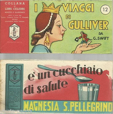 Viaggi Di Gulliver, Swift, Fumetto Pubblicitario Magnesia, Milano