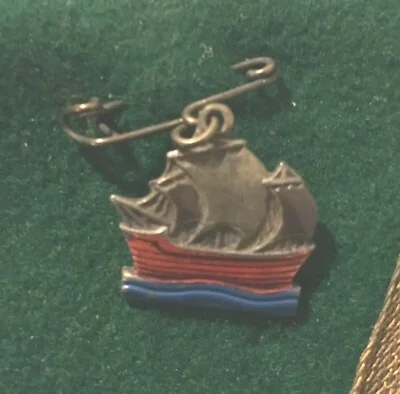 Rome, Catacombs of San Sebastiano: Period Medal with a Sailing Ship